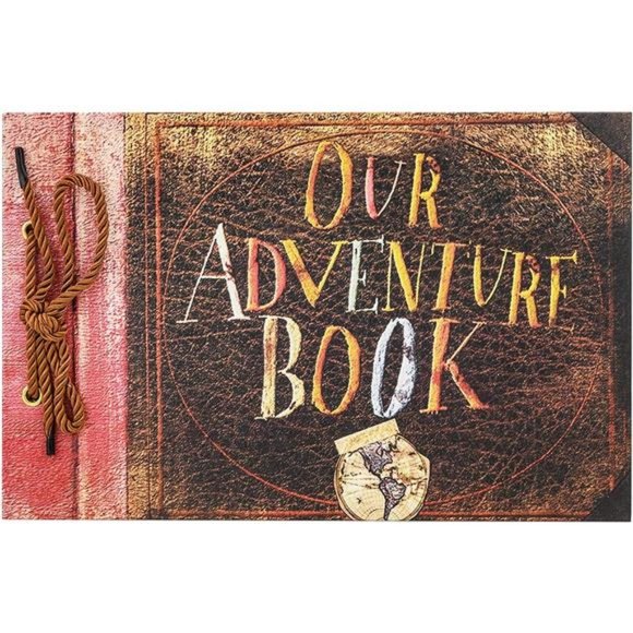 Anniversary Photo Album Scrapbook - Our Adventure Book Wedding Photo Album - Picture 1 of 7